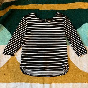 Black and White Striped Shirt | JOA Los Angeles